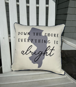 Down the Shore Pillow