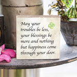 Load image into Gallery viewer, Blessings Block Sign
