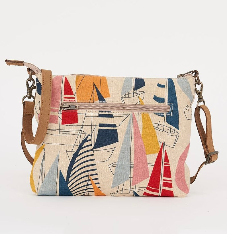 Sailboat Crossbody Shoulder Bag
