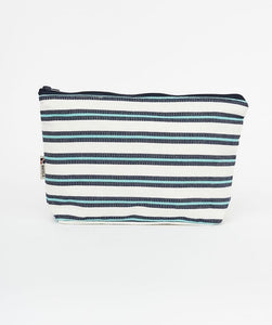 Striped Cosmetic Bag